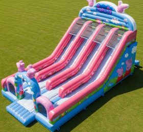 T8-9112 Peppa Pig Inflatable Slide