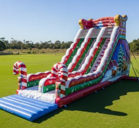 T8-9117 Christmas Theme Inflatable Slide