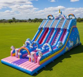 T8-9152 Unicorn Inflatable Slide