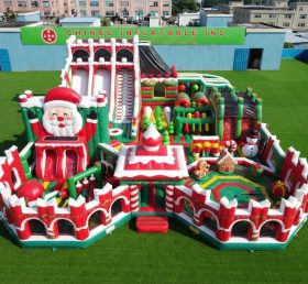 GF3-521 Christmas Theme Inflatable Park