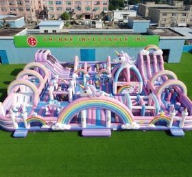 GF3-568 Unicorn Theme Inflatable Park