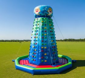 T11-4133 Baby Shark Theme Inflatable Cli...