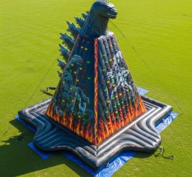 T11-4213 Godzilla Theme Inflatable Climb...