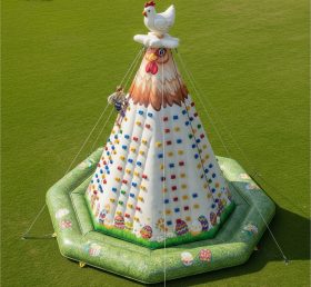 T11-4526 Chicken Theme Inflatable Climbi...