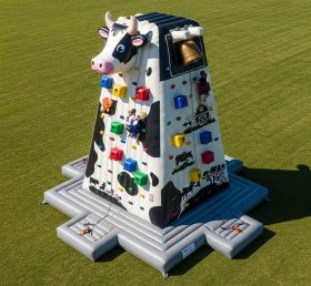 T11-4549 Cow Theme Inflatable Climbing W...