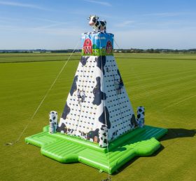 T11-4554 Cow Theme Inflatable Climbing W...