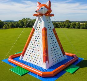 T11-4602 Fox Theme Inflatable Climbing W...