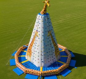 T11-4605 Giraffe Theme Inflatable Climbi...