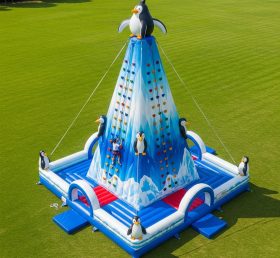 T11-4662 Penguin Theme Inflatable Climbi...