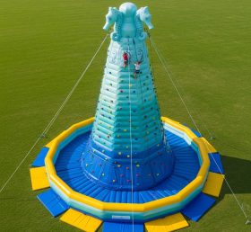 T11-4686 Seahorse Theme Inflatable Climb...