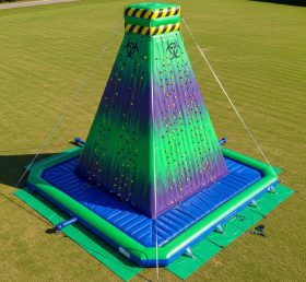T11-4709 Toxic Theme Inflatable Climbing...