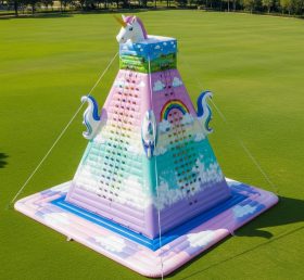 T11-4717 Unicorn Theme Inflatable Climbi...