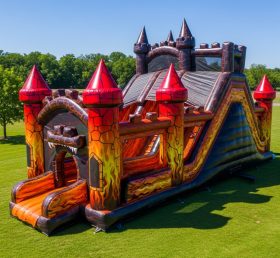 T5-2019 Blaze Monster Theme Inflatable C...