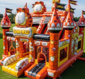 T5-2312 Garfield Theme Inflatable Castle...