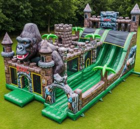 T5-2332 King Kong Theme Inflatable Castl...