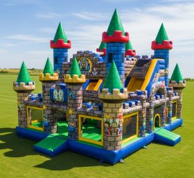 T5-2364 Minecraft Theme Inflatable Castl...