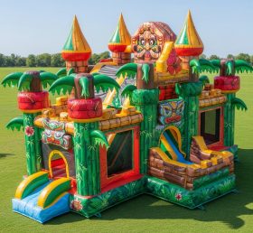 T5-2768 Tropical Theme Inflatable Castle...