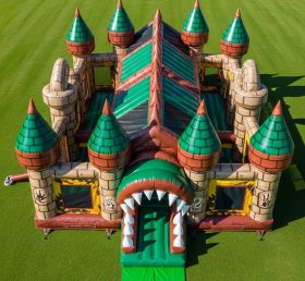 T5-2885 Dinosaur Theme Inflatable Castle...