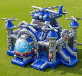 T5-2965 Helicopter Theme Inflatable Cast...